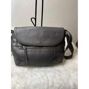 The Sak Katniss Leather Flap Crossbody bag